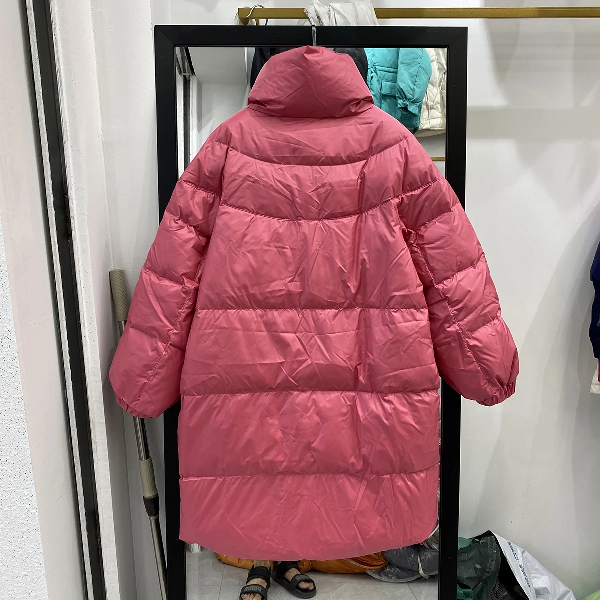 New Women  Long Down Jacket Casual Style Autumn Winter Coats And Parkas Female Outwear