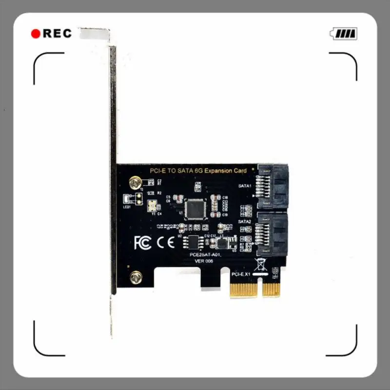 

6g Adapter Hard Disk Expansion 6.0 Gbps Desktop High-speed Convenient Mini Consumer Electronics Pci-e To Sata3.0 Expansion Card