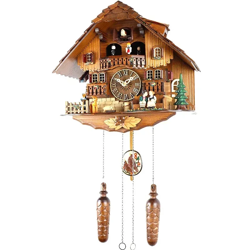 Гигантские деревянные настенные часы на батарейках уникальные декоративные