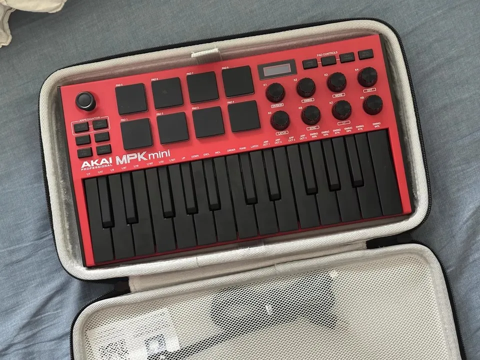 Сумка для хранения AKAI MPK Mini MK3 Hercules DJControl Mix Ultra, портативный чехол для переноски, защита от пыли (art.: 3920d976c8190) - 3920d976c8190