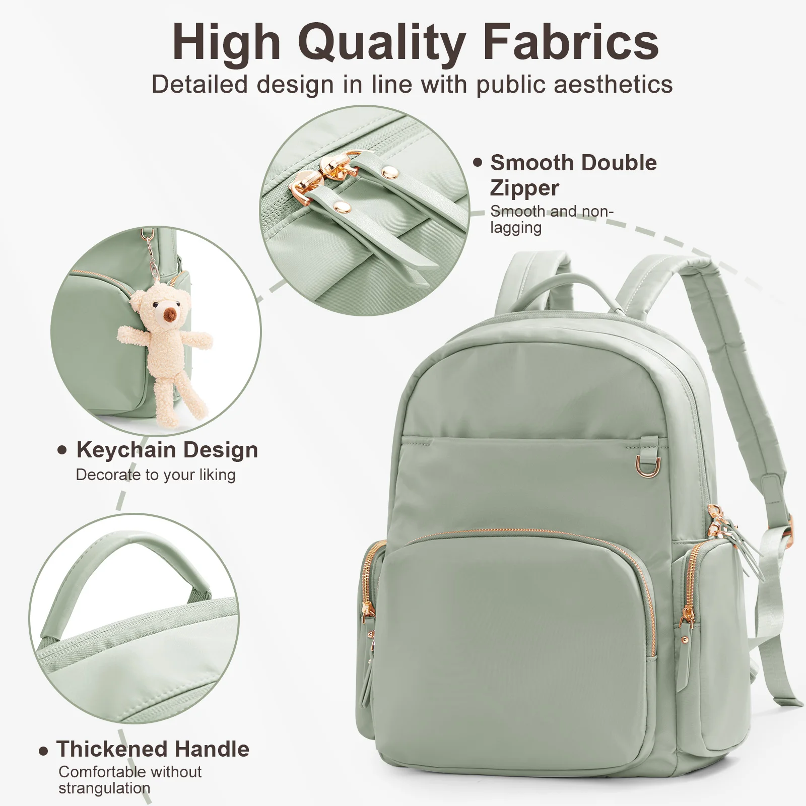 Нейлоновый мини-рюкзак для женщин