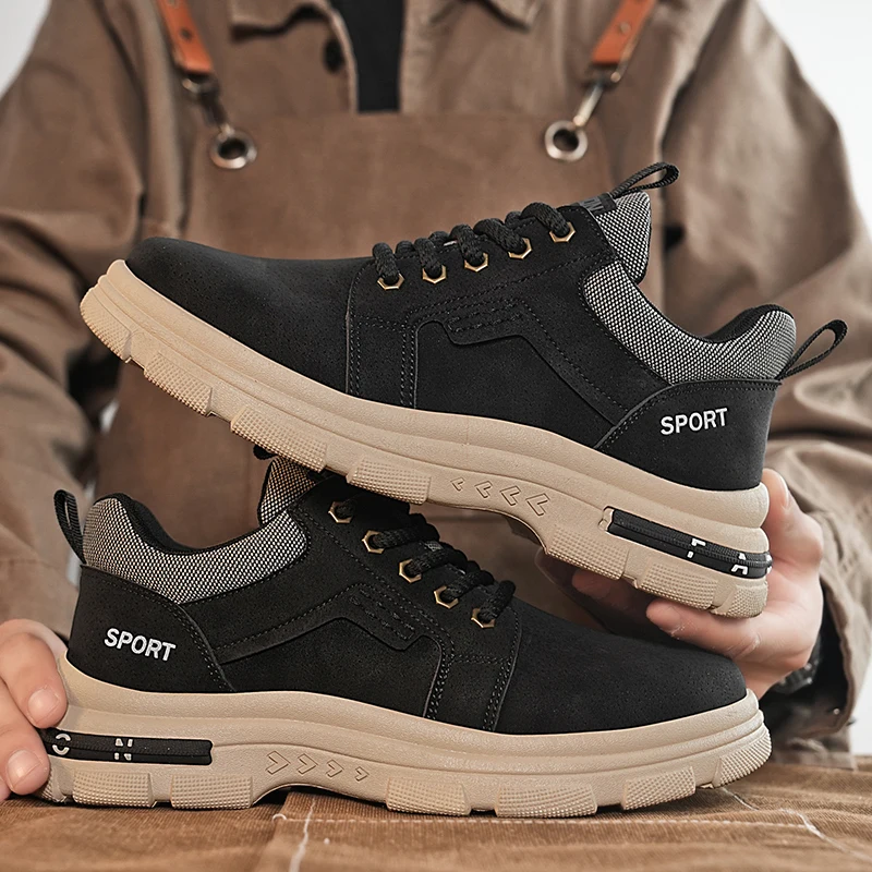 Мужские кроссовки на толстой подошве повседневная обувь для ходьбы