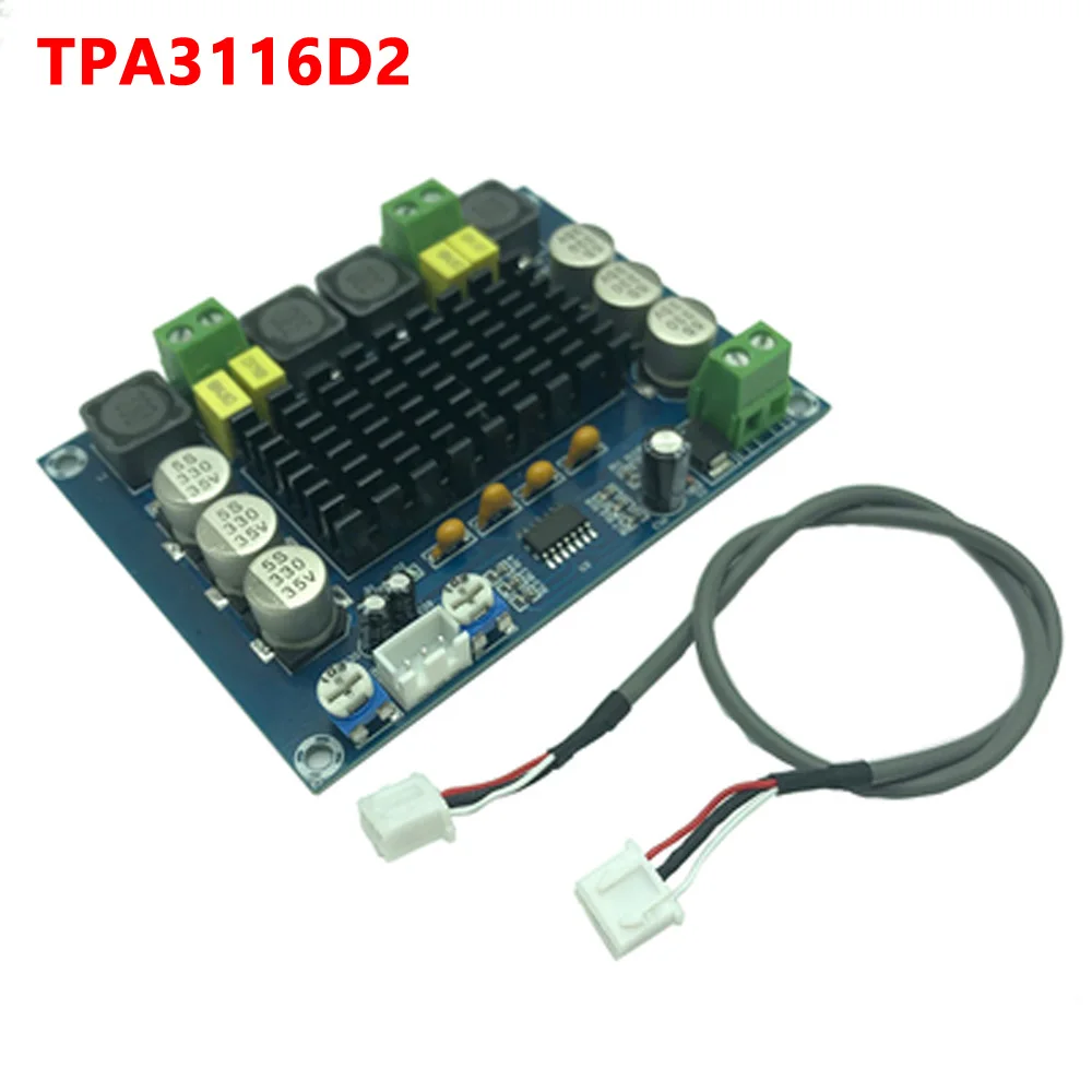 1pcs XH-M543 High Power Digital Amplifier Board TPA3116D2 Audio Amplifier Module Dual Channel 2*120W