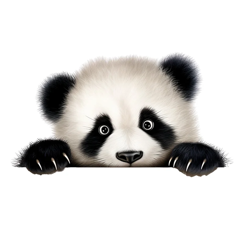 

Настенные наклейки с пандой из ПВХ