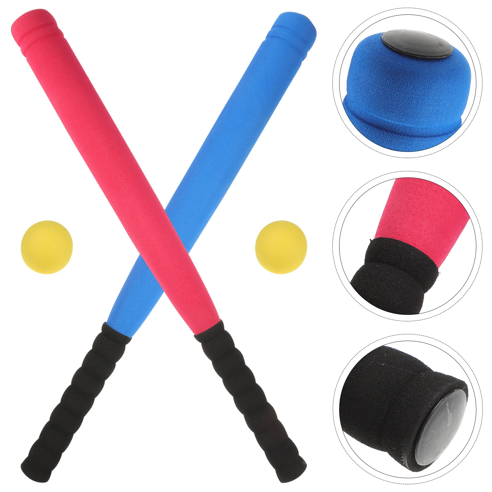 

Baseball Bat Kids Set Toy Children Plaything Cricket Toddler Outdoor T Toys Game Kit 5 Practice Beach Safe Tee Tball Baseballs