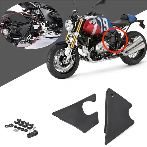 Боковая Защитная панель Airbox, защитная рамка для BMW R NINE T R9T Racer Scrambler GS 2016 2017 2018 2019 2020 2021