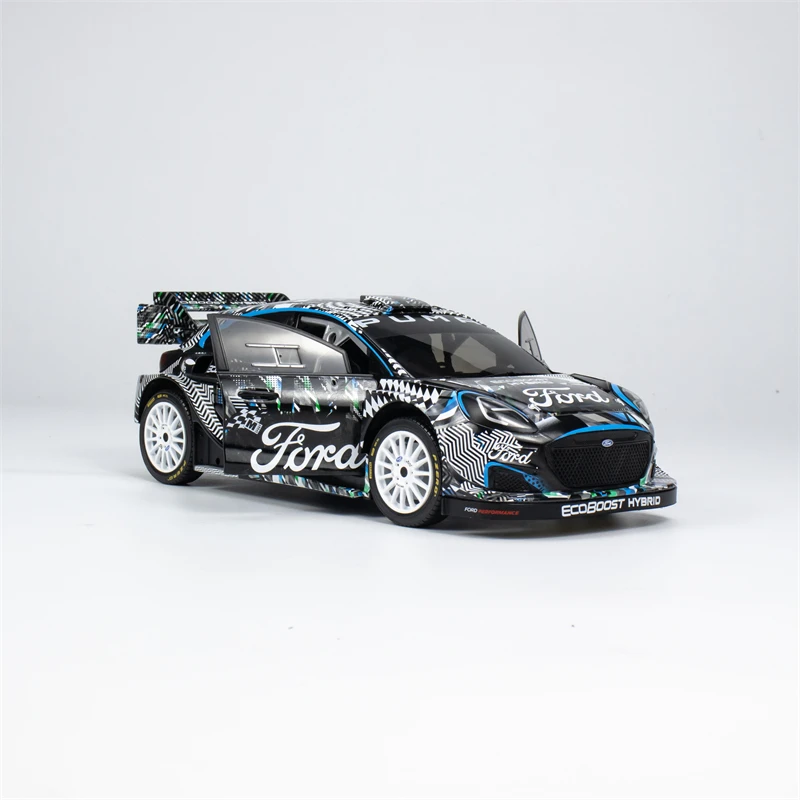 Solido 1:18 Ford PUMA RALLY1 HYBRID BLACK Коллекция литья под давлением сплава модель автомобиля