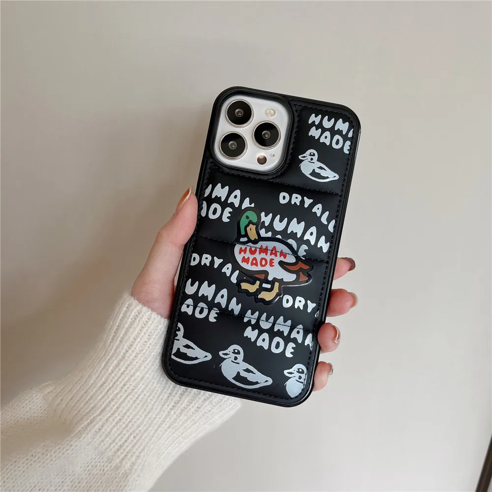 Роскошный чехол для телефона из искусственного пуха iPhone 7 8 Plus 11 12 13 Pro X XS Max XR с