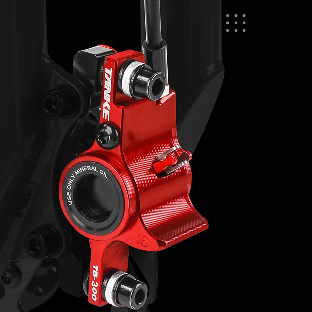 Электровелосипедный гидравлический тормозной комплект с 160-мм роторами переднего и заднего дискового тормоза с рычагом для электровелосипеда, велосипеда и скутера.