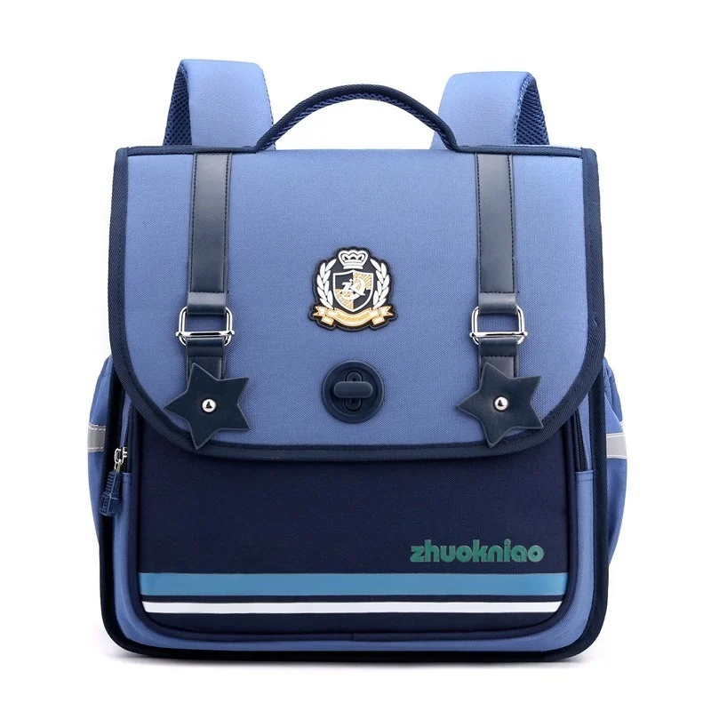 Школьный рюкзак для детей, вместительный Водонепроницаемый школьный ранец, портфель для студентов 1-6 классов, ортопедические рюкзаки