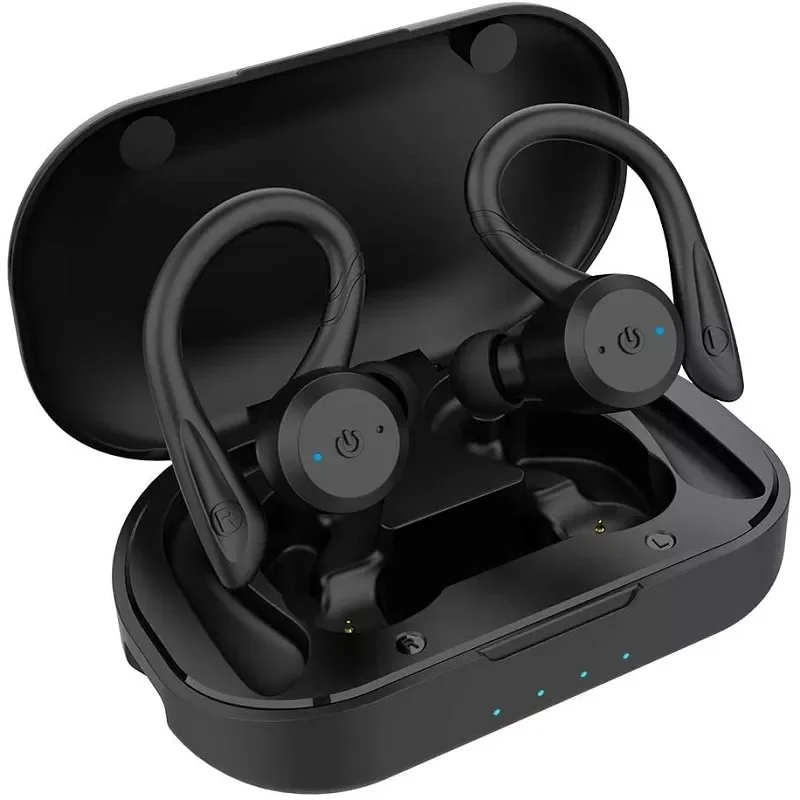 

GDLYL 20 Hours Play time Swimming Waterproof Bluetooth Earphone Dual Wear Style Sport Wireless Headset TWS Ipx7 Earbuds Stereo