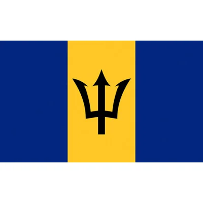

90x150 CM Barbados flag for Decoration