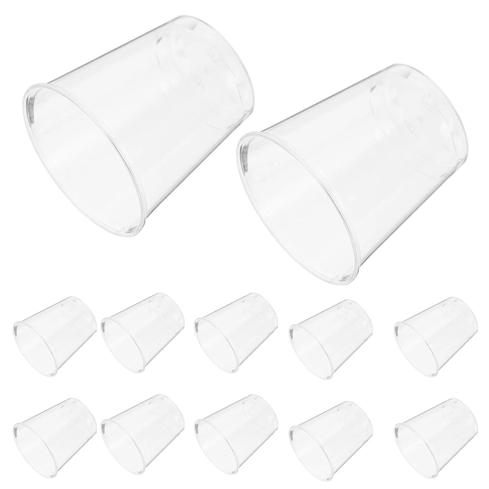 Одноразовые прозрачные стаканчики для вина вечеринок жесткие пластиковые