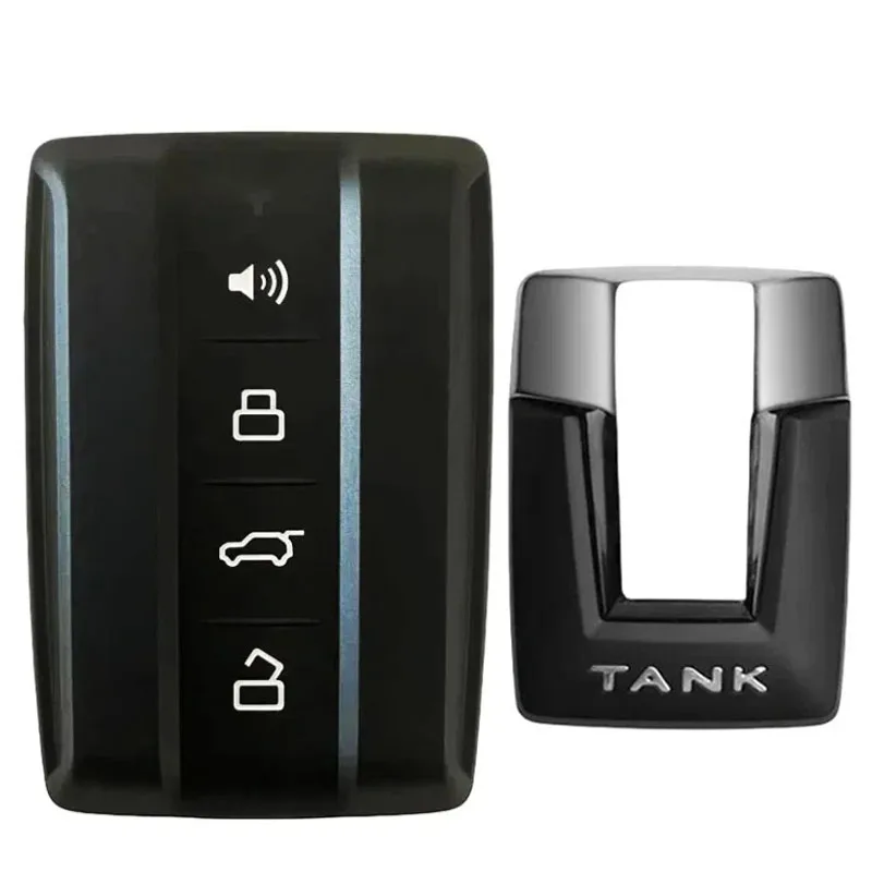Автомобильный ключ OEM оригинальный для Great Wall GWM TANK 300 4 кнопки 433 МГц Keyless Go Auto Smart
