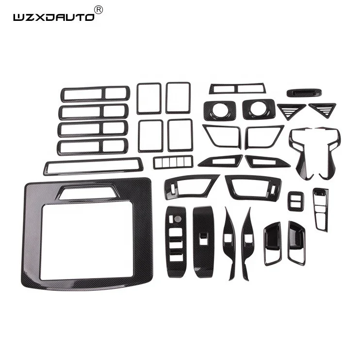 Внутренняя отделка окна WZXD крышка переключателя 33 шт. автомобильные аксессуары
