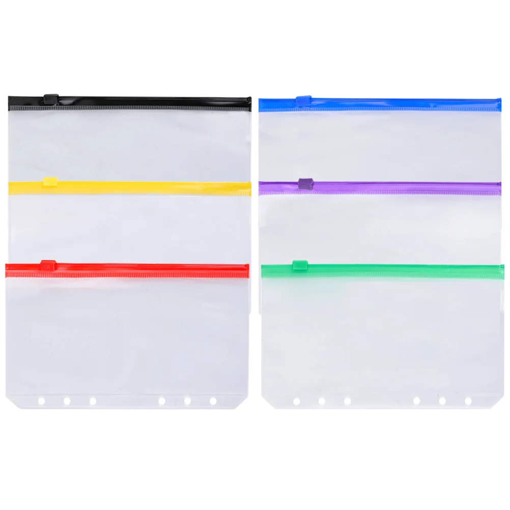 

6 шт., многоразовые мешочки на молнии с 6 отверстиями