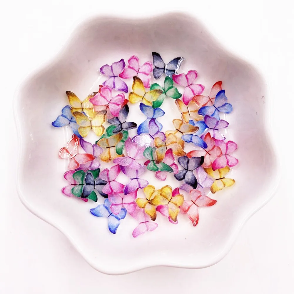 

Аппликации для стразы, Цветные 3D, 8 х10 мм, 60 шт.