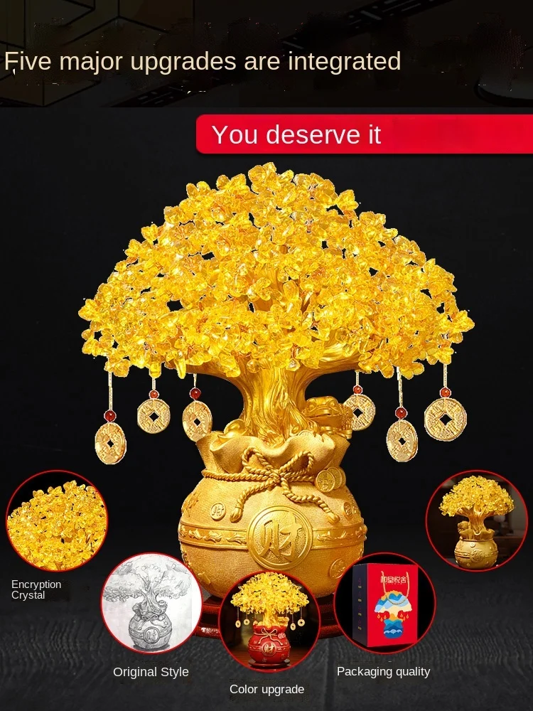 

Pachira Macrocarpa Wine Decoration Home Living Room TV Cabinet Hallway Fortune Opening Ceremony Money Tree