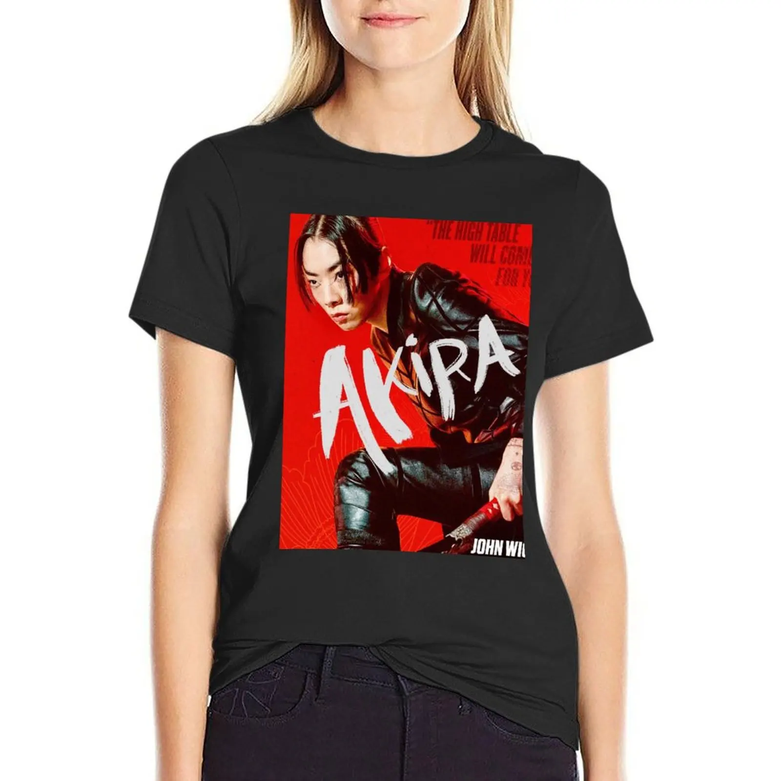 Футболка Akira - John Wick 4 женская футболка с принтом животных