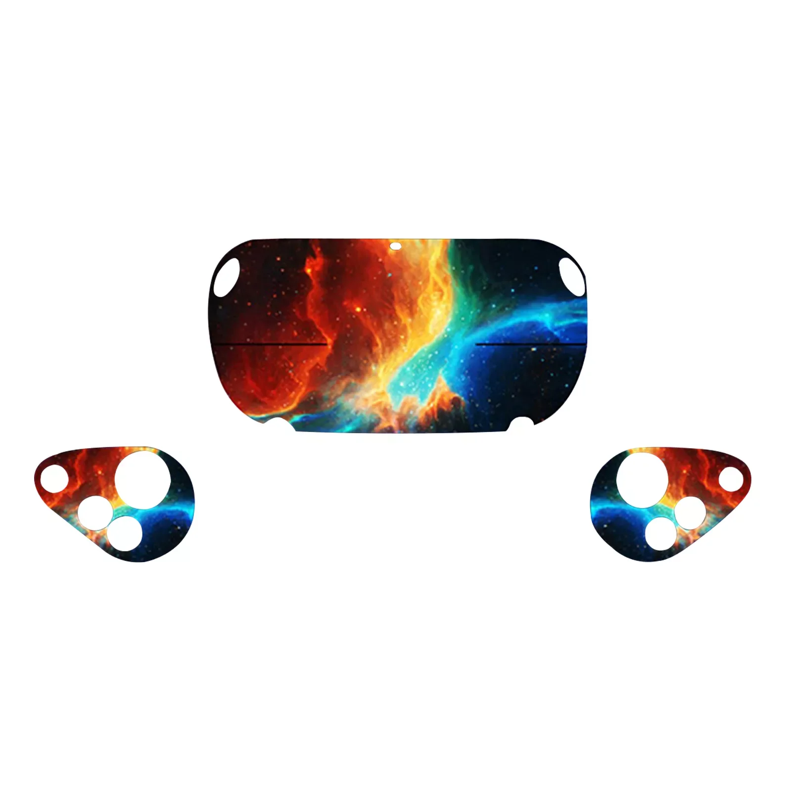 

2023New Decorative Skin Wear Resistant Anti Scratch Game Accessories VR Sticker Set Easy Install Multifunction Print For Oculus