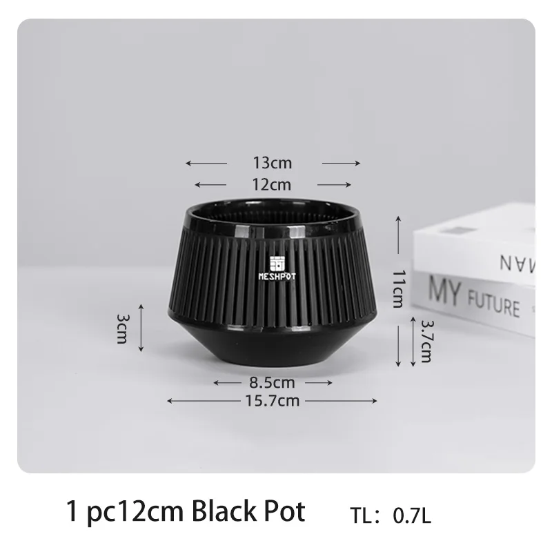 MESHPOT Горшки для бонсай пластиковые