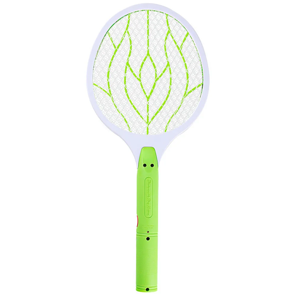 

Electric Shock Electric Mosquito Swatter Mosquito Trap Rechargeable Mosquito Killer Green Household In-line Type New