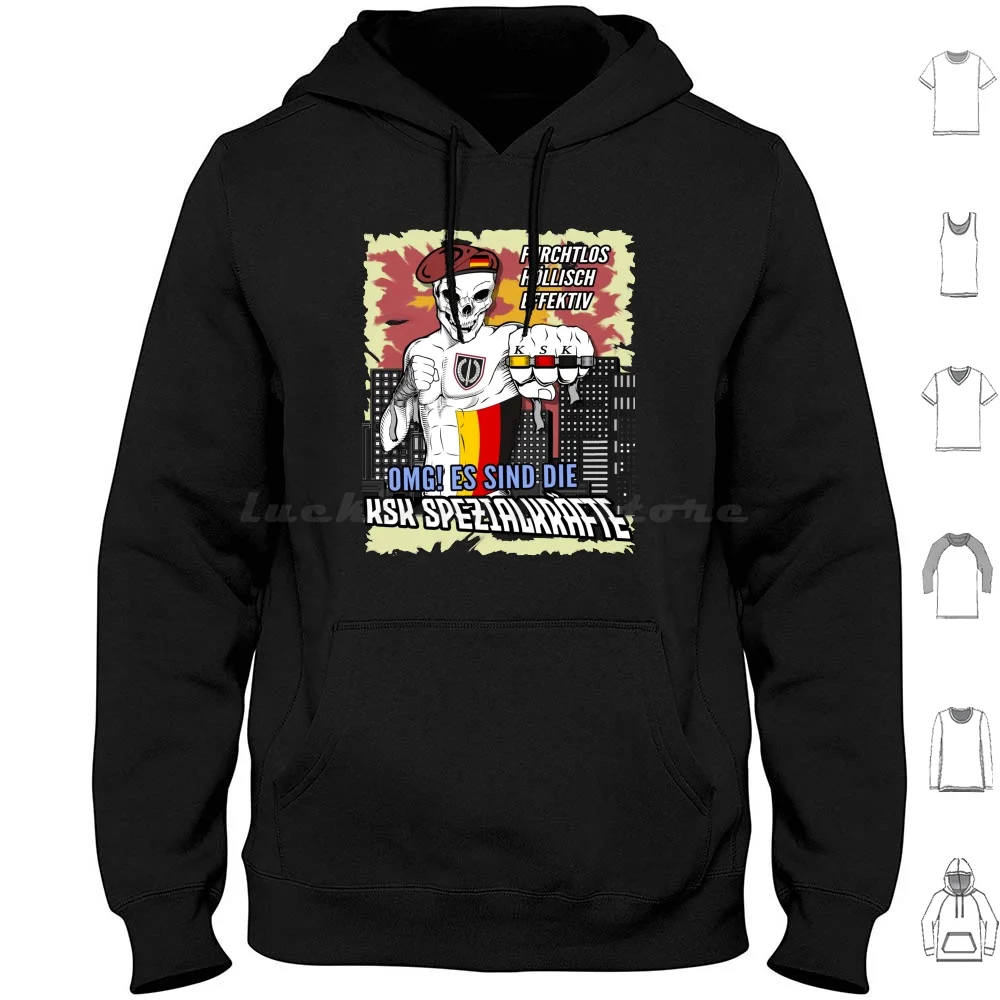 

Толстовки с длинным рукавом Ksk Design Ksk Kommando