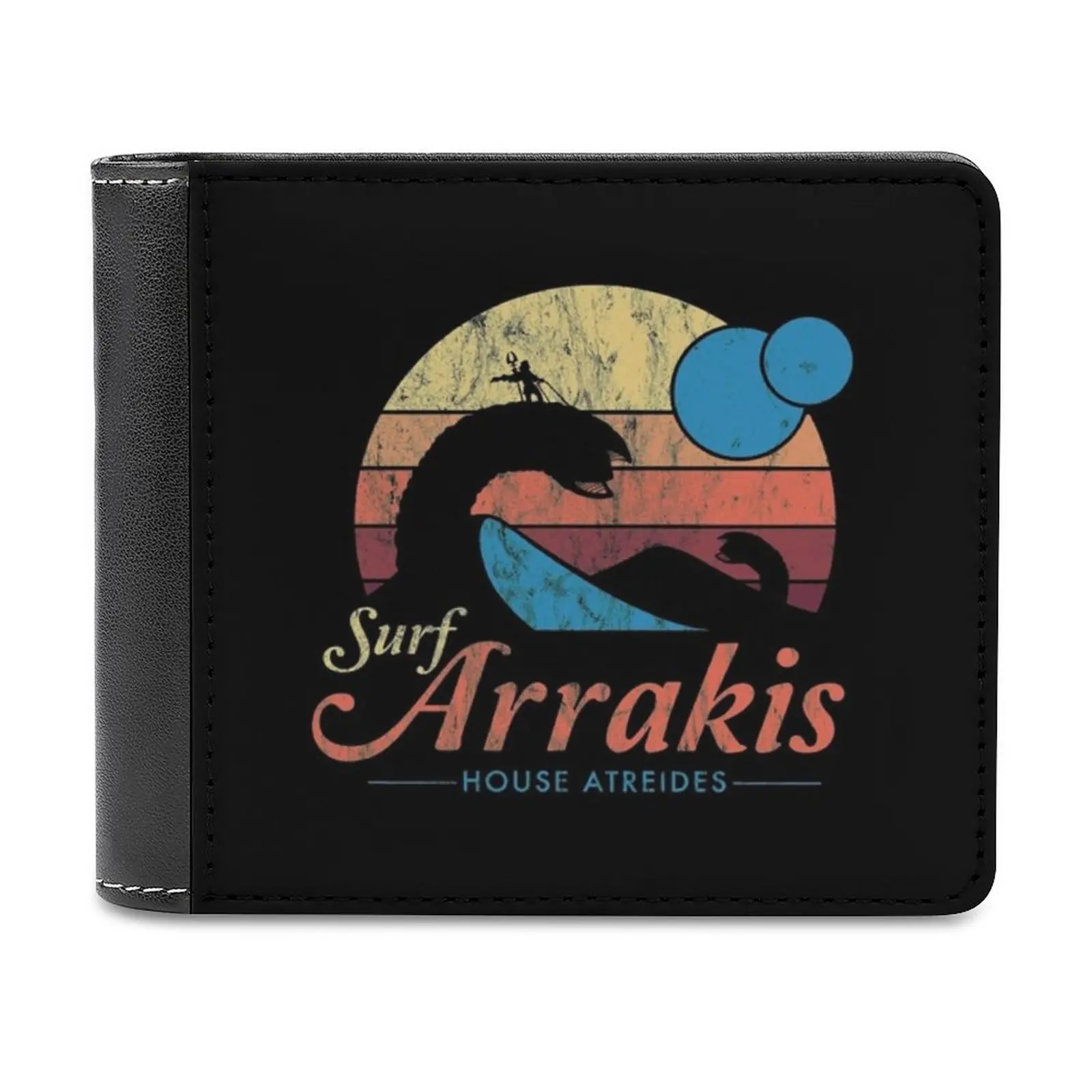 

Visit Arrakis-Vintage Distressed Surf-- Sci Fi Soft Men Wallets New Purse Credit Card Holders For Male Purses Men Wallet Retro