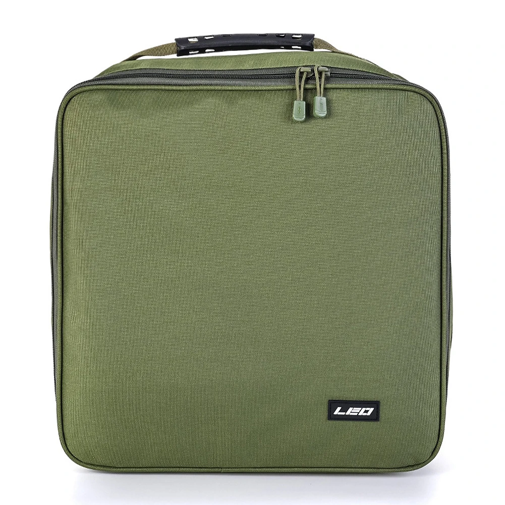 

Outdoor Fishing Bag Carrying Case 1 Pcs 182g / 6.4oz 600D Oxford Fabric For Fishing Reels Scratch-resistant Storage Pocket