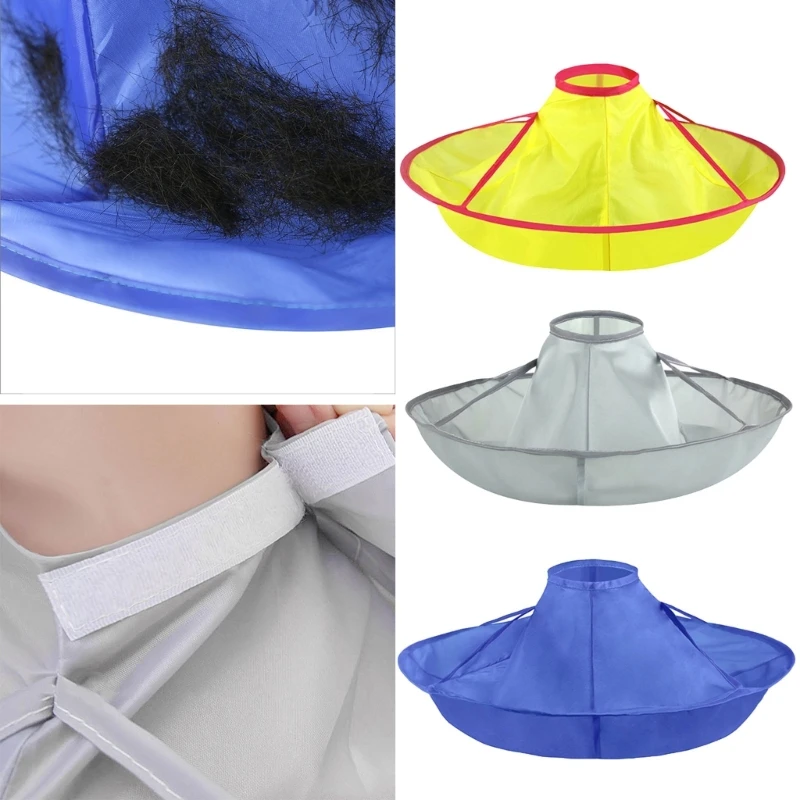 

Hair Cut Cloak Hair Cutting Umbrella for Kid Toddler Girls Boys Salon-Styling Gown Hair Catcher Hairdresser Barber Apron A2UB