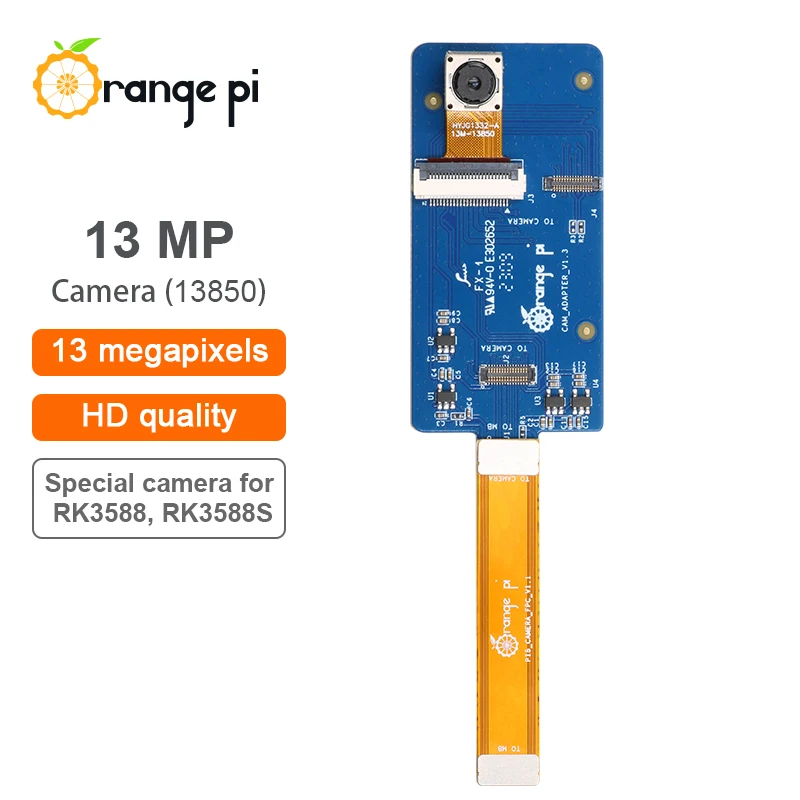 Камера Orange Pi 13MP 13850 фокусное расстояние 3000 мм 13 мегапикселей подходит для плат OPi