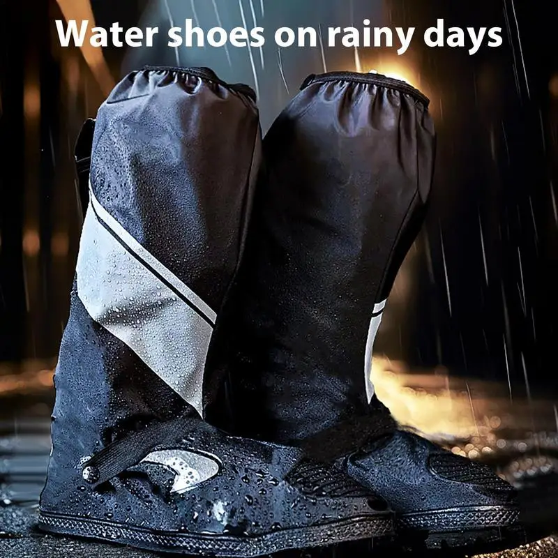 

Waterproof Shoe Covers Reusable Non-Slip Rain Shoe Covers universal Snowproof Boot Rain Covers portable Overshoes Shoe Protector