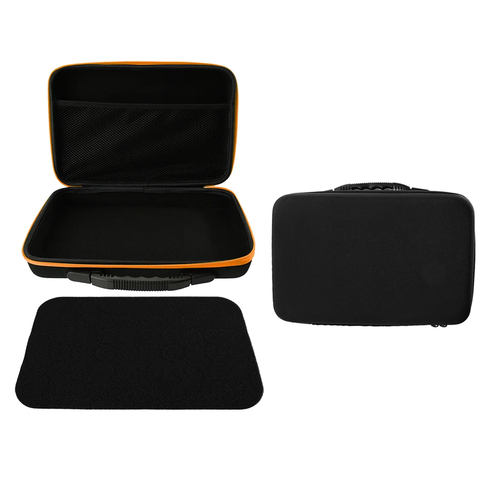 

2Pcs Handled Nail Polish Bag Essential Oil Bottles Carrier Beauty Salon Supplies