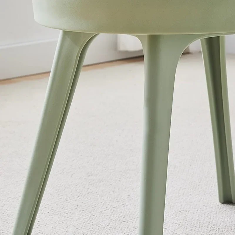 Минималистичный дизайн пластиковый стул для макияжа туалетный столик спальни