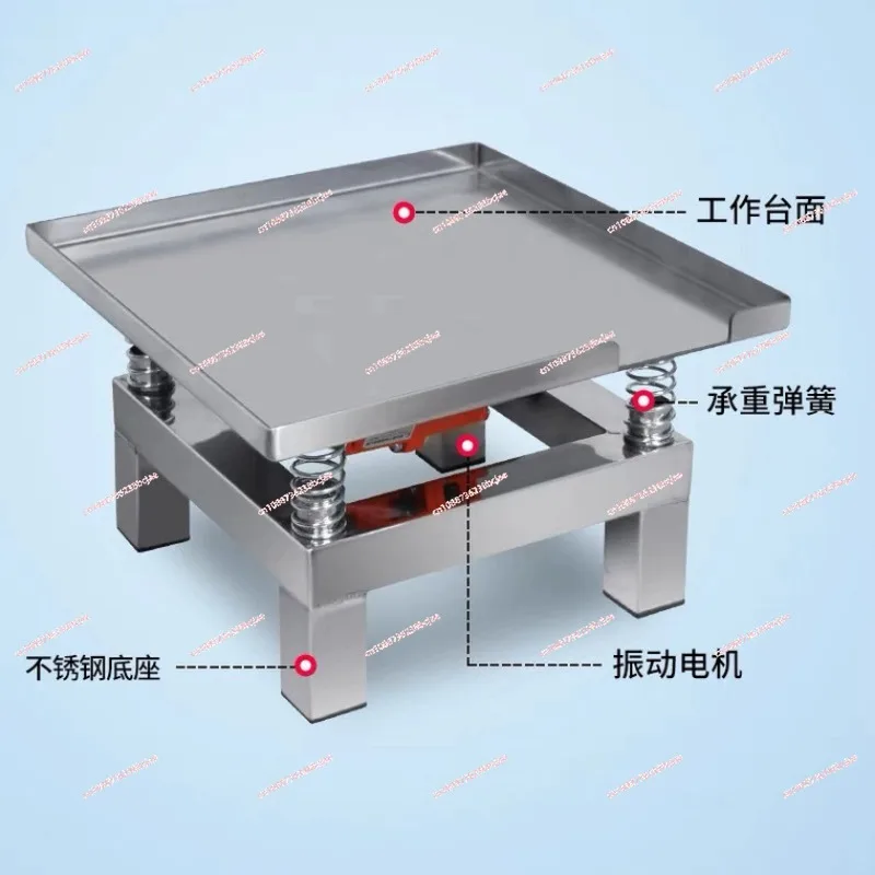 Мини-Вибрационный стол из нержавеющей стали 3000 об/мин