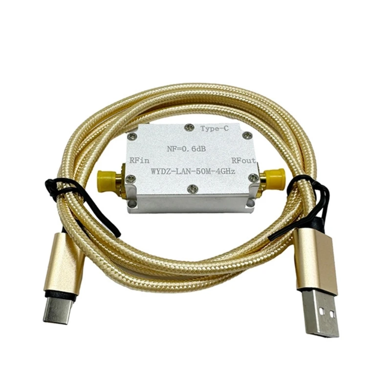 

50M-4G RF Amplifier 20dB Enhances Sensitivity & Gains for Spectrum Analysis Enhances Reception for Crisp Audios