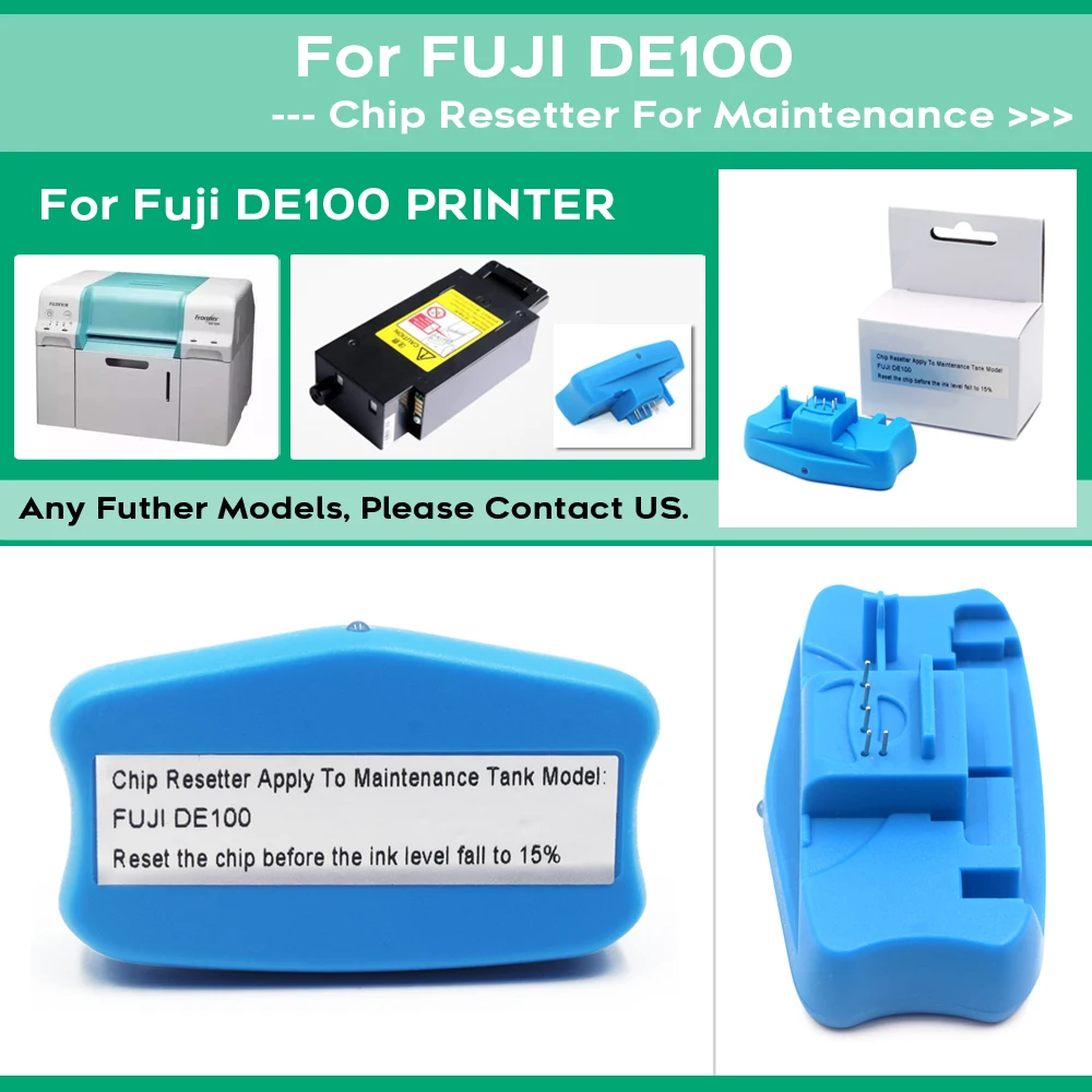

Восстанавливающий чип для ёмкости чернил DE100 для FUJI DE-100