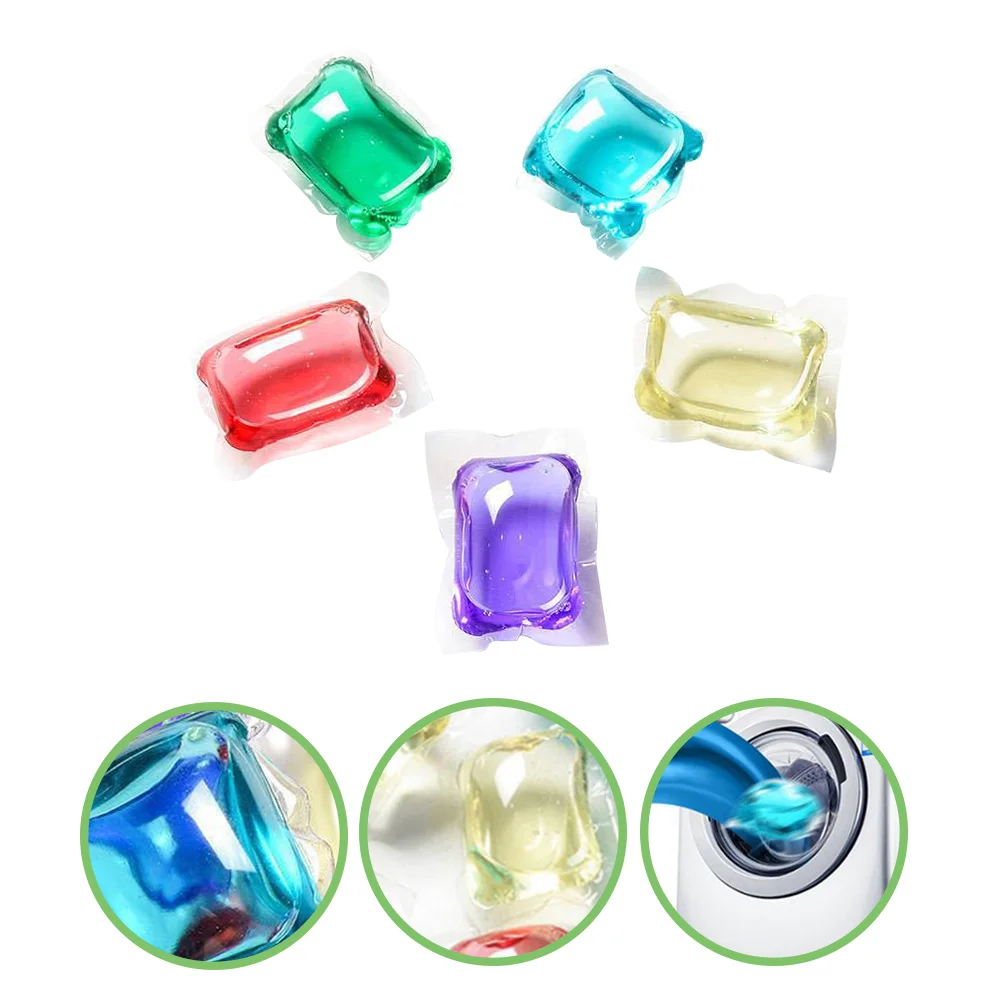 

50pcs Laundry Booster Beads Laundry Detergent Pacs Washer Laundry Scent Beads