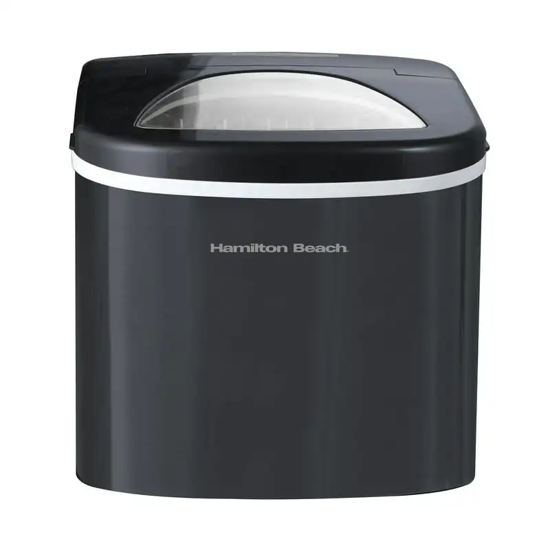 

26 lbs. Ice Maker, HBIC3000, Black Stainless Steel
