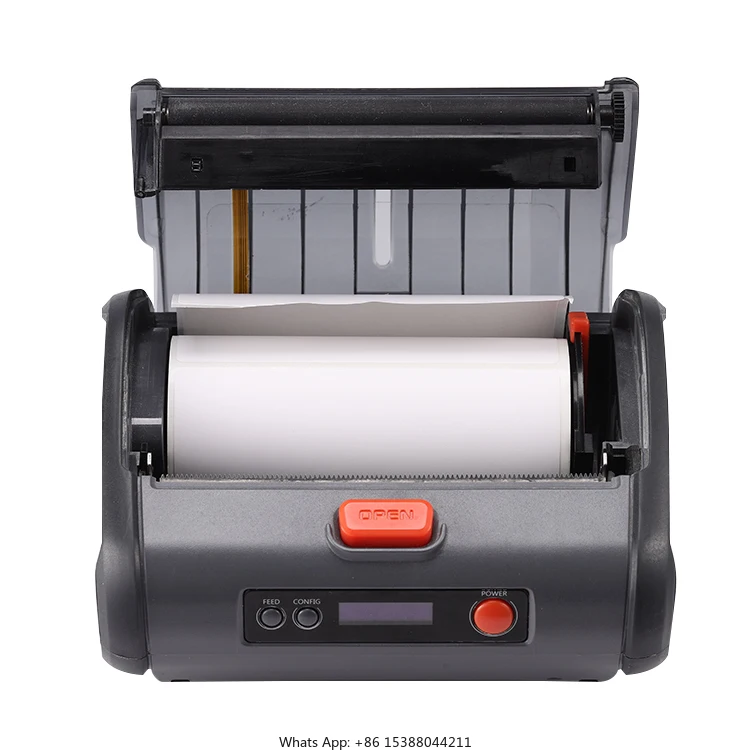 UROVO K419 Беспроводной портативный мини-термопринтер 4-дюймовый мини-доставка со