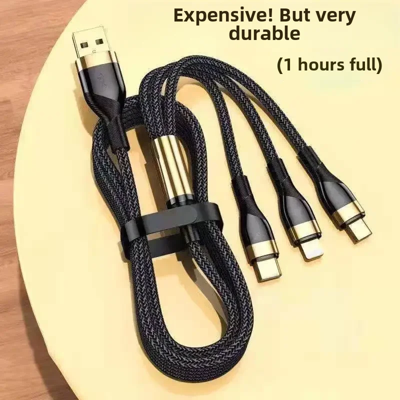 Кабель для быстрой зарядки и передачи данных 3 в 1 2 м