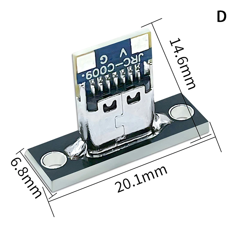 

Розетка USB 3.1 Type-C с креплением HELTC