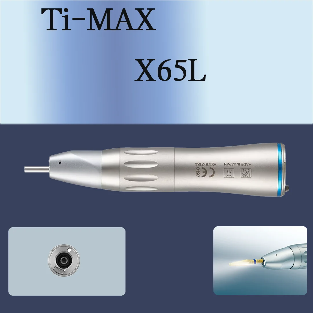 NSK Ti-Max X65L Внутренний распылитель Прямой оптический наконечник 1:1 Скорость