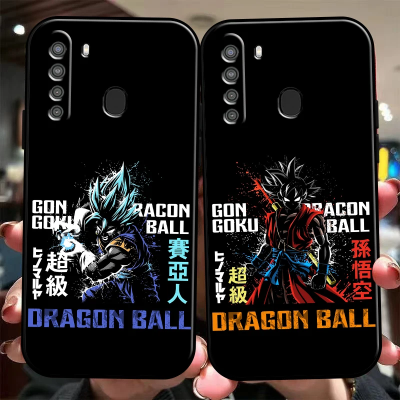 

Japanese Dragon Ball Anime Phone Case For Samsung Galaxy A32 4G 5G A51 4G 5G A71 4G 5G A72 4G 5G Silicone Cover Liquid Silicon