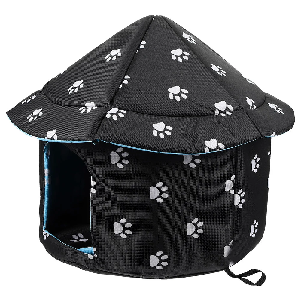 

Winter Warm Pet Cat House Comfortable Dog Sleeping Bed Plush House Pet Cage Dog Hut