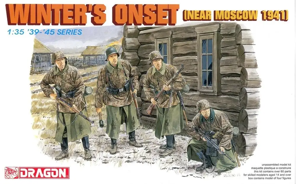 

DRAGON 6162 1/35 Scale Winter's Onset (Near Moscow 1941) Model Kit