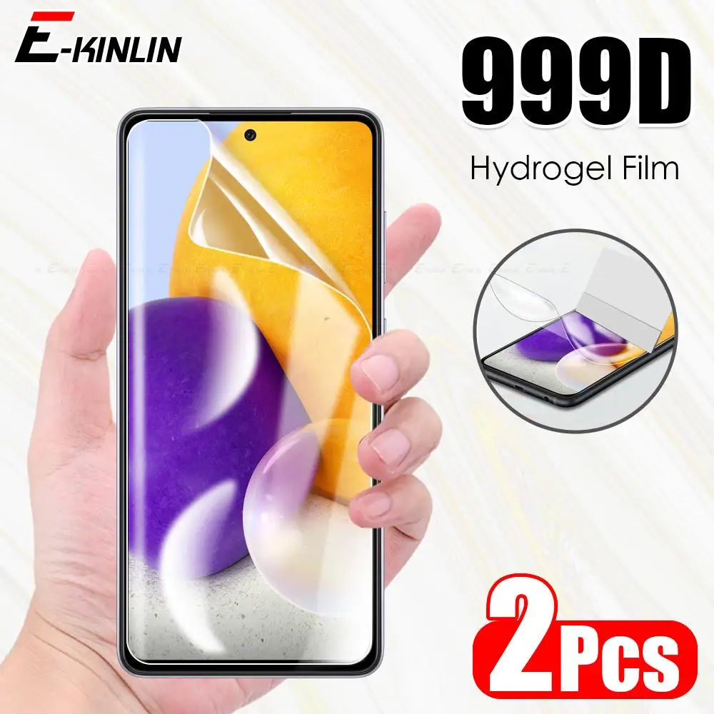 

Гидрогелевая пленка для Samsung Galaxy A03s A22s A23 A12 A33 A22 A13 A32 A02s A21s A30 A30s, Защитная пленка для полного покрытия экрана, 2 шт.