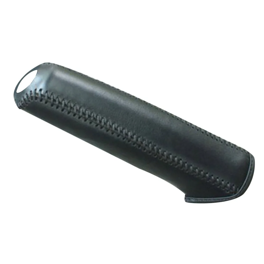 

Портативный чехол для ручного тормоза автомобиля из искусственной кожи, противоскользящий, простой в установке чехол для ручки ручного тормоза, автомобильный рукав для ручного тормоза, автомобильные аксессуары