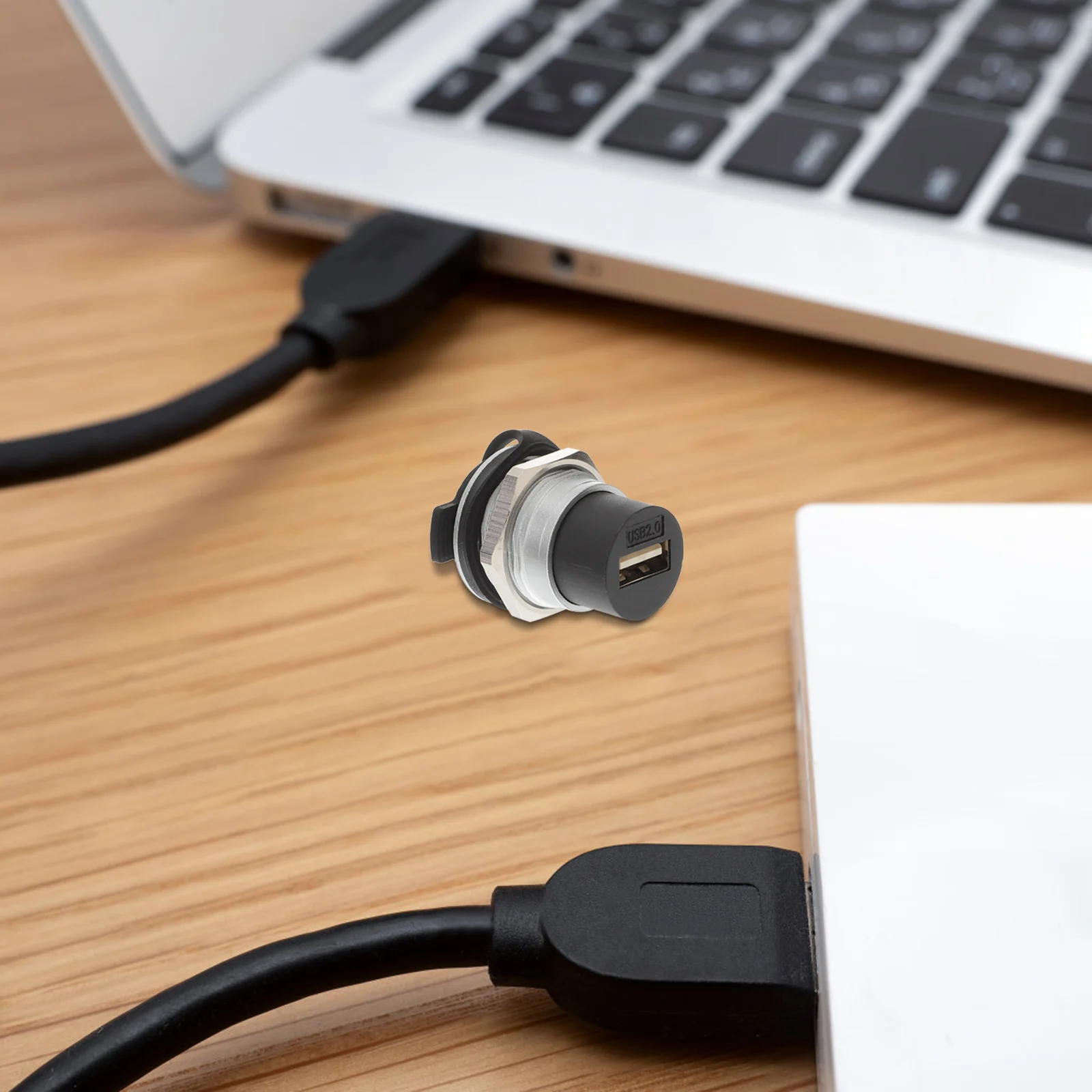 

USB Panel Mount USB Bulkhead Coupler Adapter Female To Female Bulkhead Extension