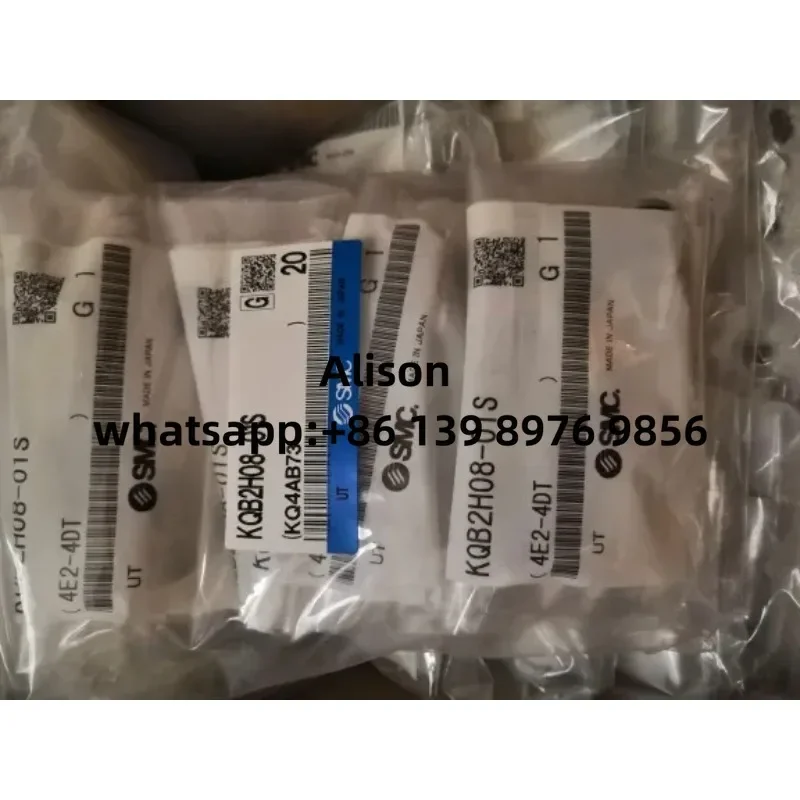 Разъем SMC из нержавеющей стали 3 шт. KQB2H08-01S KQB2H08-02S KQB2L08-02S KQB2H10-03S KQB2H06-01S KQB2L06-01S